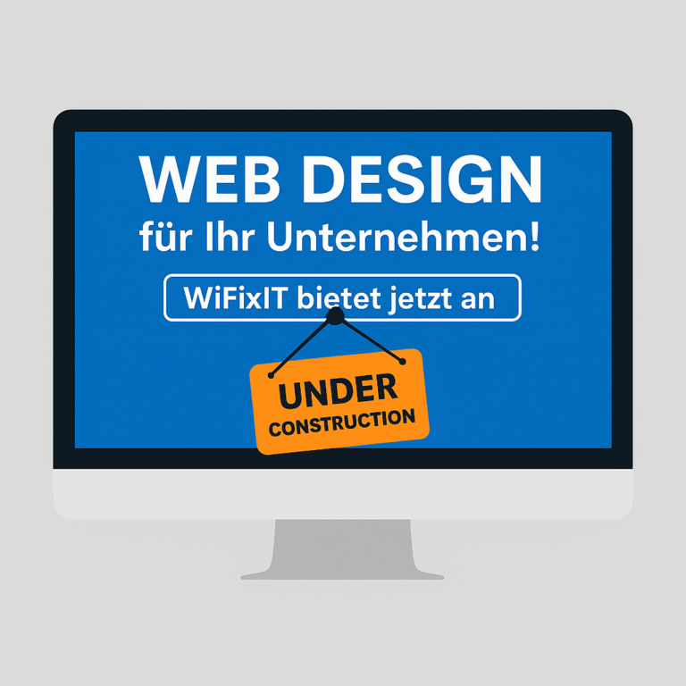 Professionelles Webdesign aus Hamburg – WiFixIT gestaltet deine Website